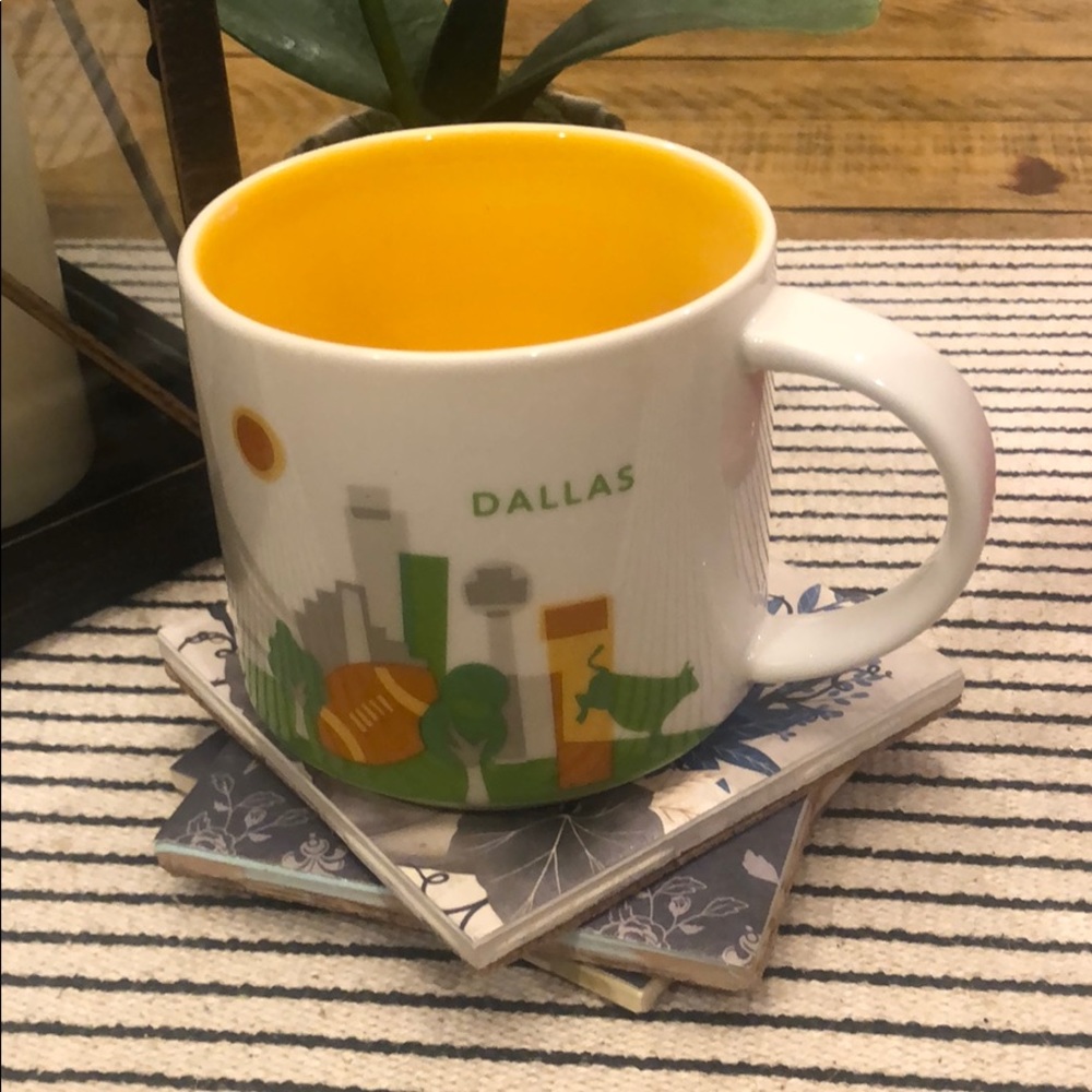 Starbucks You Are Here Dallas collectors mug.